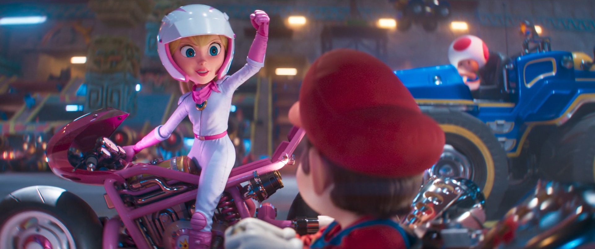 Mario avec un power-up